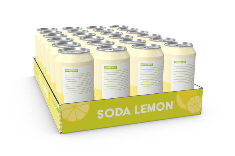 Corrugated Tray Back