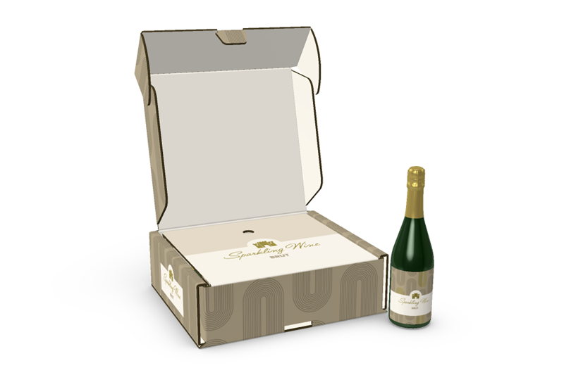 Customised Box Half Open