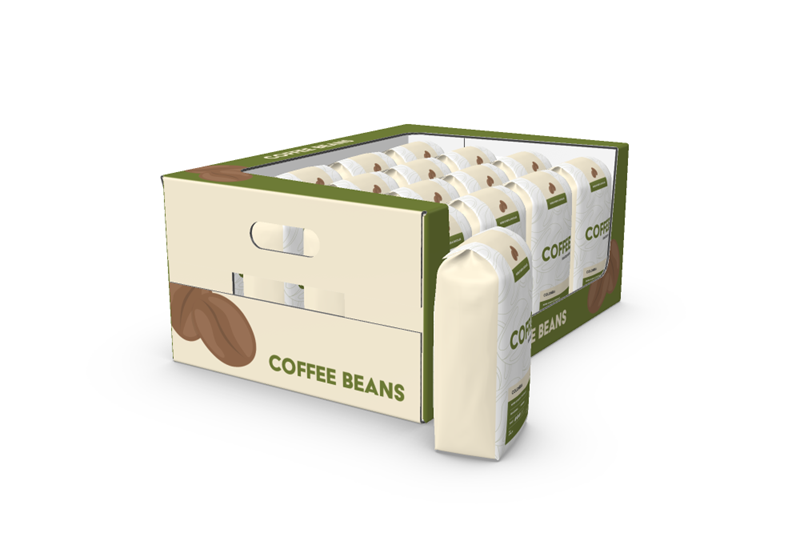 Shelf Ready Packaging Left